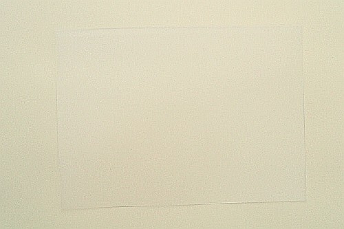 Clear Plasticard PETG Glazing Sheet 325mm x 440mm x 0.5mm (0.040")
 40 thou