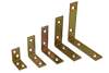 Angle brackets, for train set base board framing